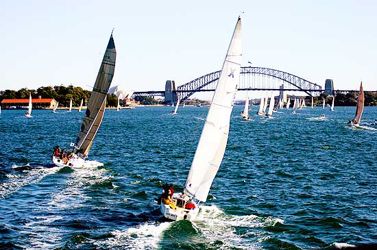 Yachting on Sydney Harbour